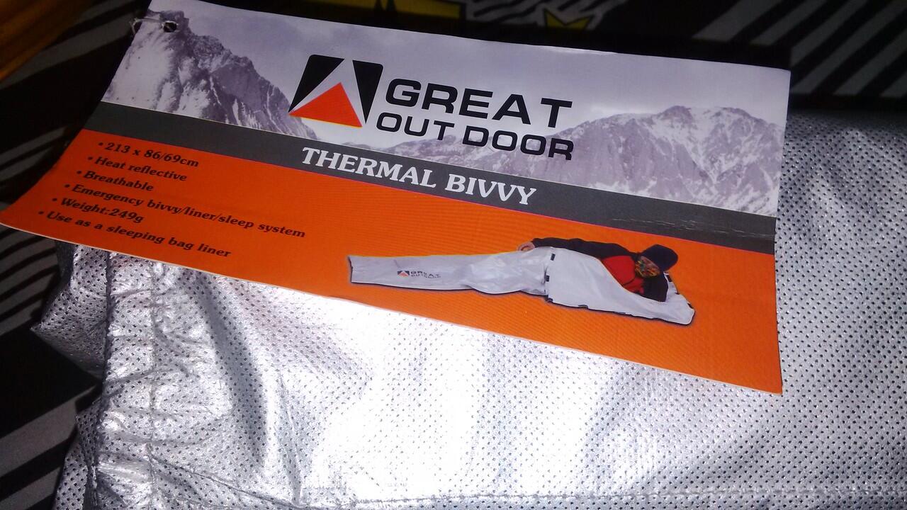 &#91;EMERGENCY&#93; Great Outdoor Thermal Bivvy