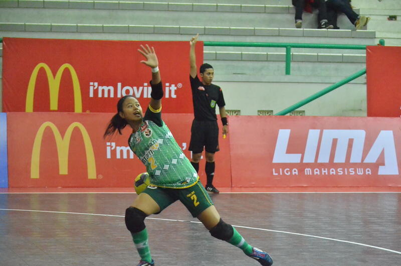 Best Five Kategori Putri LIMA Futsal 2016
