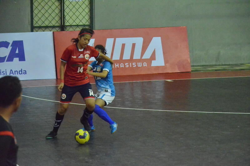 Best Five Kategori Putri LIMA Futsal 2016