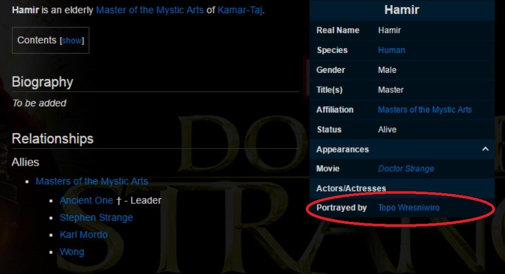 Wow! Ternyata Ada Orang Asal Indonesia yang Main Di Doctor Strange, lho