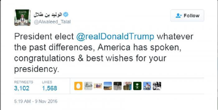 Sejumlah suara dunia melunak setelah Trump terpilih Presiden