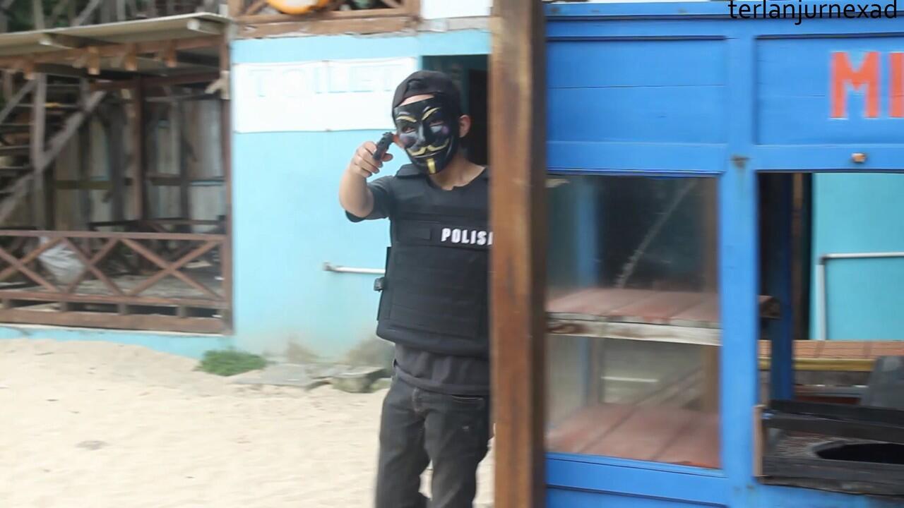 prank polisi gadungan di pantai indrayanti