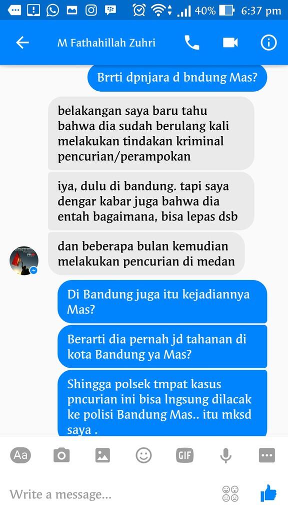 MOHON BANTUAN MENCARI PELAKU PENIPUAN DAN CURANMOR: M. AGGI PERMADI