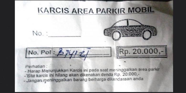 Juru parkir liar marak lg di tanah abang, Parkir 30 menit tarifnya Rp. 20.000