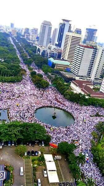 Kumpulan Foto dan Meme Aksi 4 November 2016