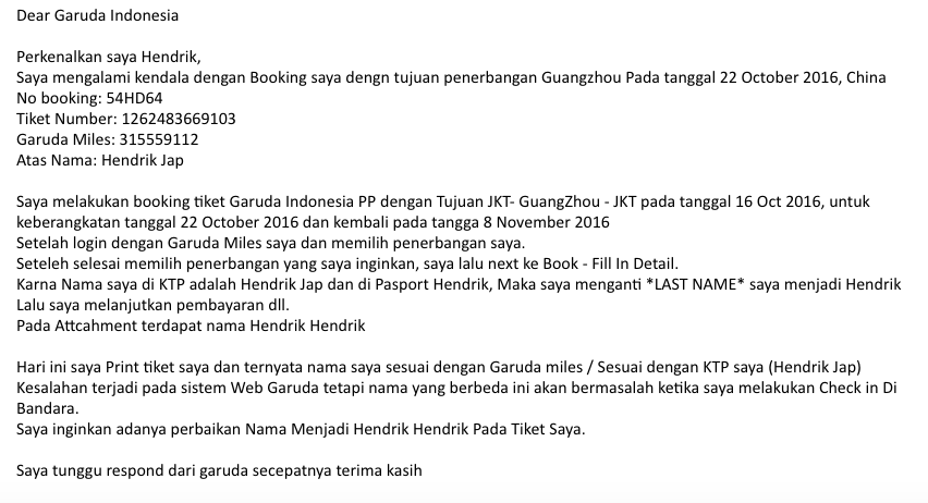 Hati Hati Membeli Tiket di Garuda-indonesia.com 