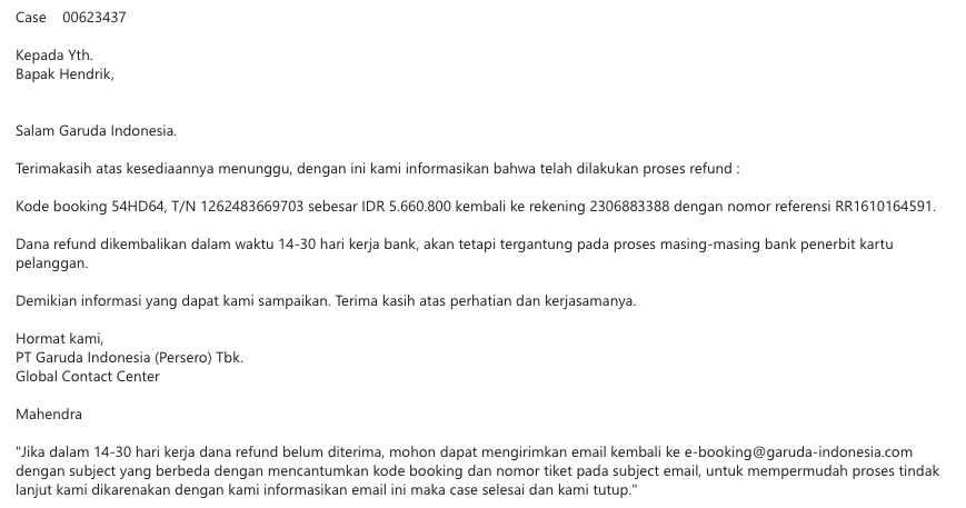 Hati Hati Membeli Tiket di Garuda-indonesia.com 