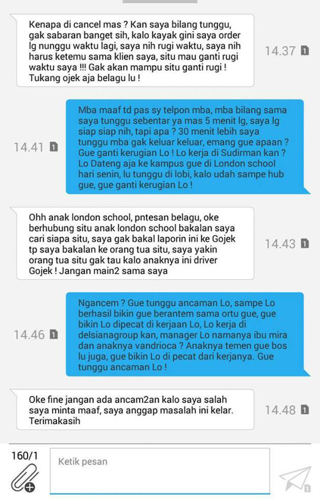 Hina Driver Ojek, Cewek Ini Malah Terancam Dipecat Oleh Bosnya