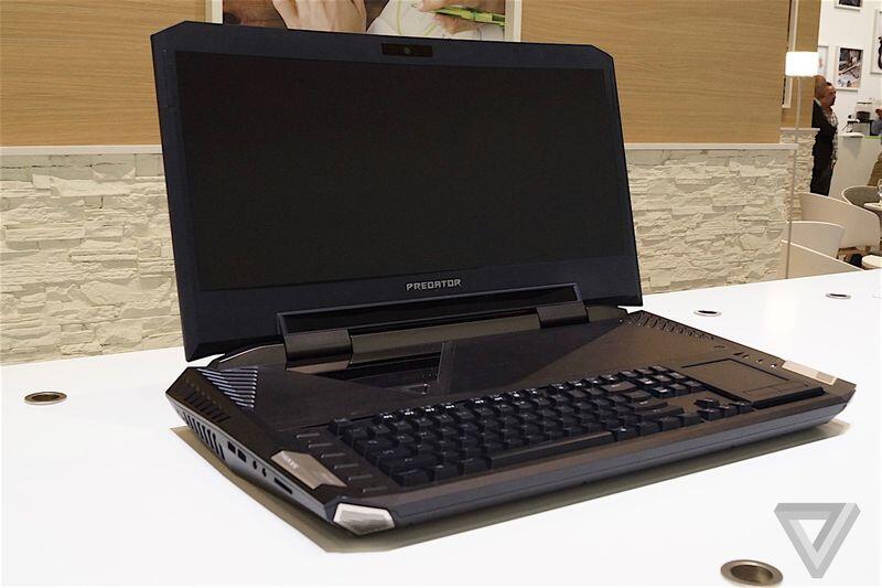 ACER PREDATOR 21X : Laptop Berlayar Lengkung Dengan Dual VGA GTX1080