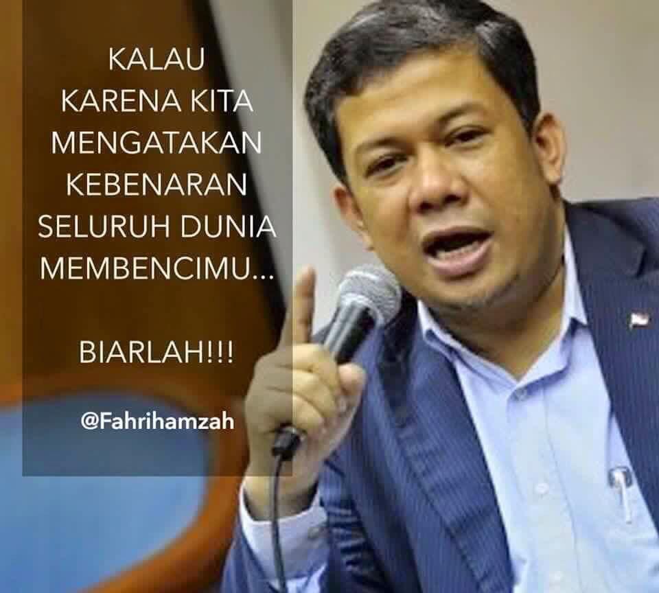Fahri Hamzah Terpilih Jadi Presiden Keluarga Alumni KAMMI