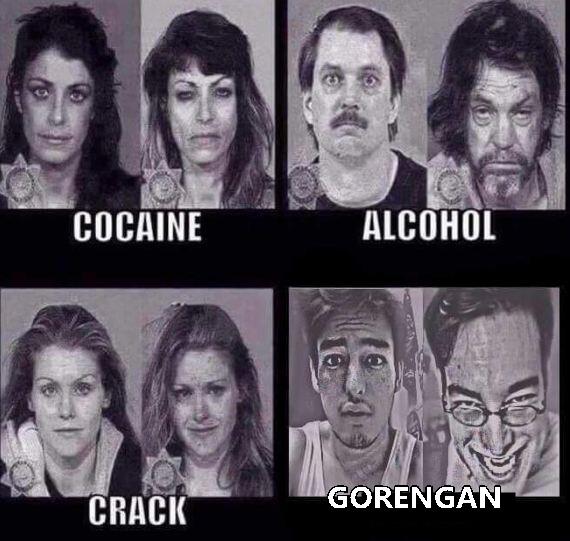 Foto bule sebelum & sesudah santap makanan Indonesia