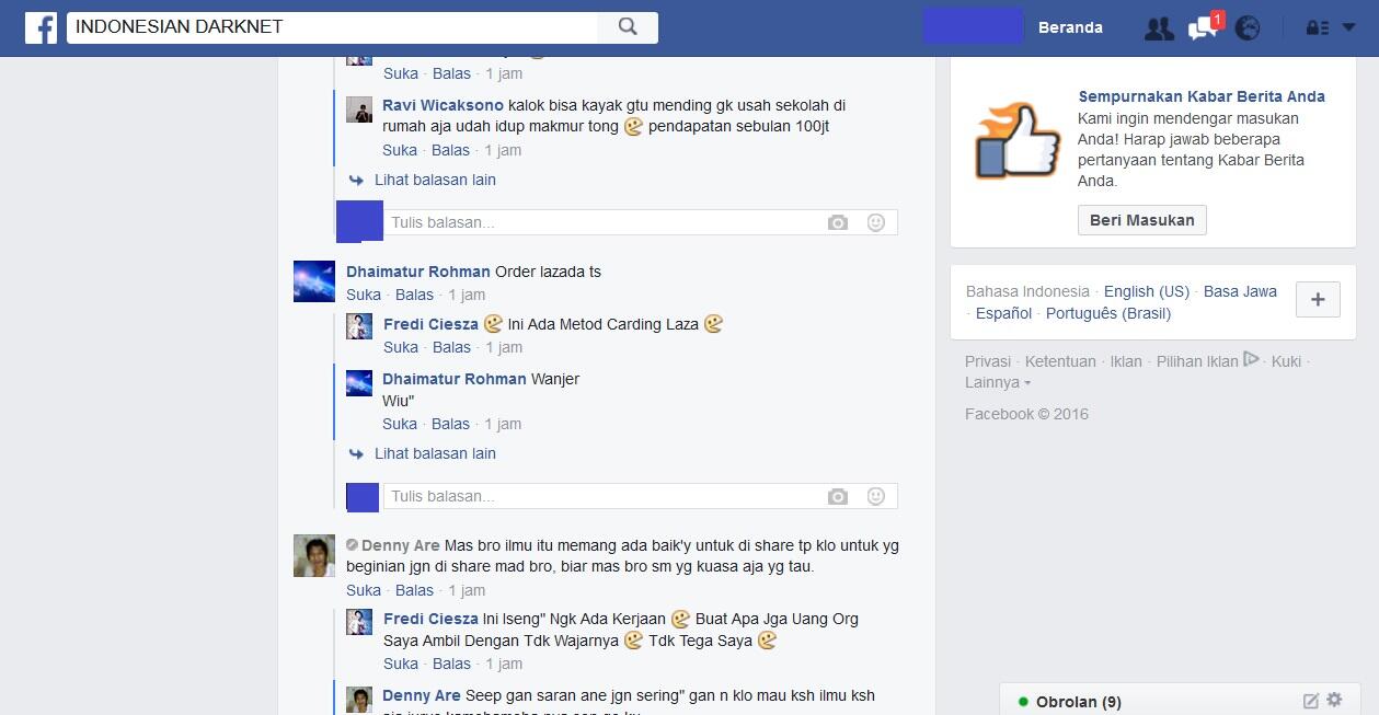 AKUN NASABAH BANK BCA DI PAMERIN DI GRUP CARDING 