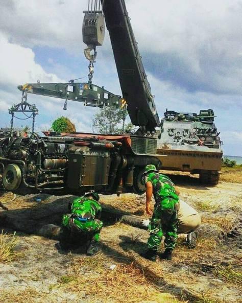 5 Tank Leopard TNI Rontok Di Natuna Dalam Lattis Ancab 2016 