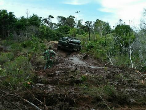 5 Tank Leopard TNI Rontok Di Natuna Dalam Lattis Ancab 2016 