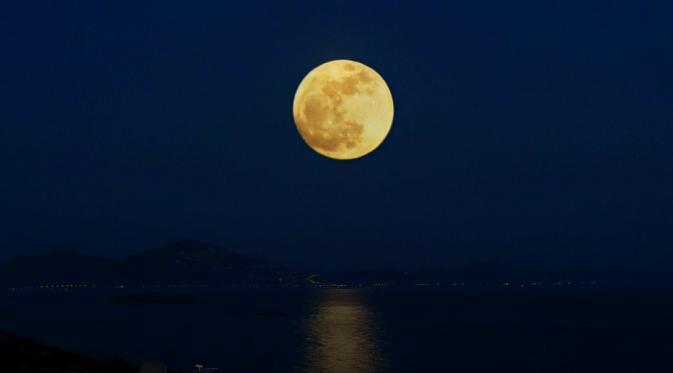 Nih gan, Puncak Supermoon yang akan terjadi di Indonesia?
