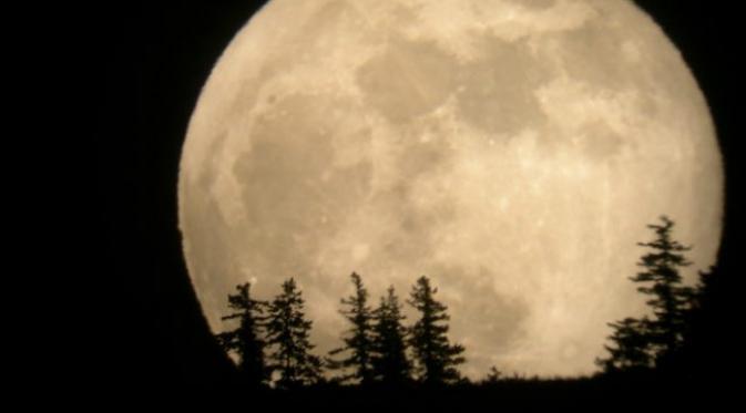 Nih gan, Puncak Supermoon yang akan terjadi di Indonesia?