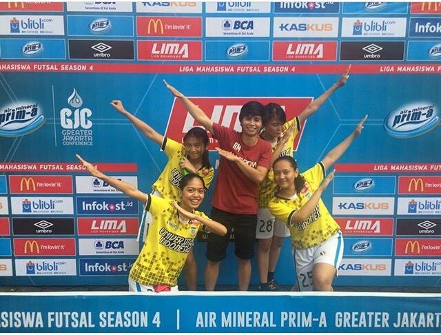 Galeri Wanita Cantik di LIMA Futsal Air Mineral Prim-A Greater Jakarta Conference