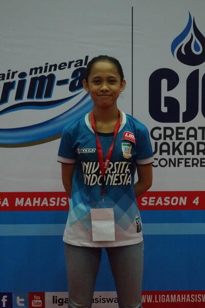 Galeri Wanita Cantik di LIMA Futsal Air Mineral Prim-A Greater Jakarta Conference
