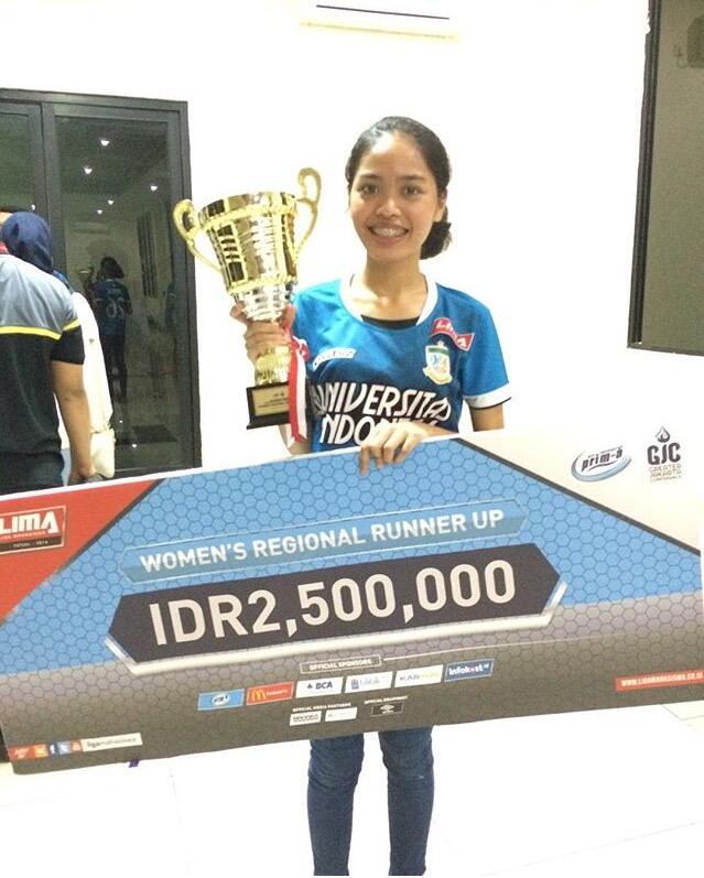 Galeri Wanita Cantik di LIMA Futsal Air Mineral Prim-A Greater Jakarta Conference