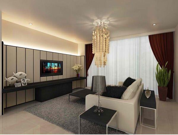 20 Konsep Desain untuk Ruang Keluarga yang Kecil