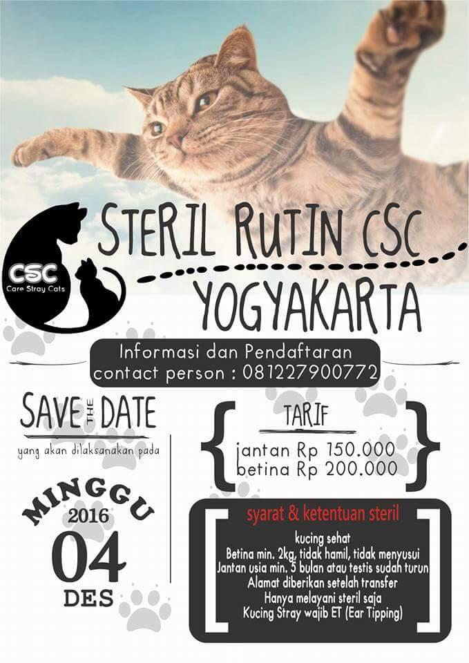 Jadwal Informasi Vaksin - Steril Kucing