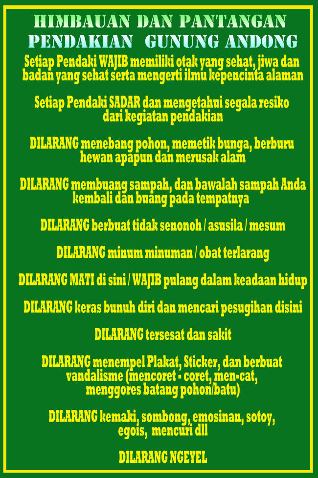 🌱 MENDAKI GUNUNG , ANTARA CINTA ALAM DAN TANGGUNGJAWAB🌱