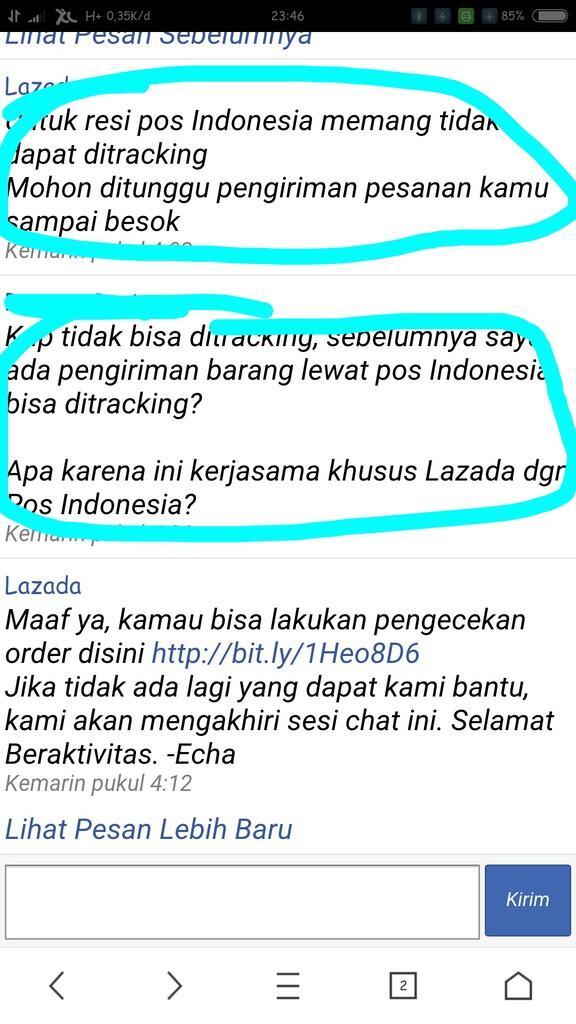 Lazada, Resi Invalid, Batas Estimasi Maksimal Barang Belum Tiba