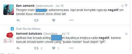 Komentar Netizen Soal Konten N*nolive!