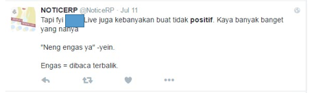 Komentar Netizen Soal Konten N*nolive!