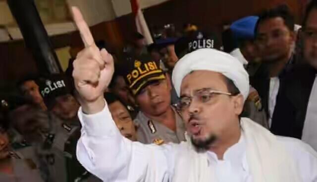 #Habib Rizieq: Tema Demo 212 Tegakkan Hukum pada Penista Agama dan Pelindungnya