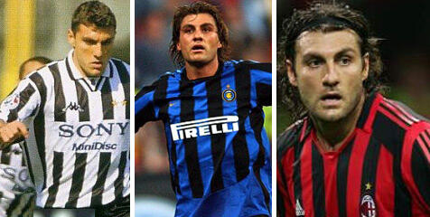 &#91;KOMBAT LIGA ITALIA&#93; Pesepakbola Yang Pernah Membela Juventus, Milan Dan Inter