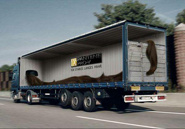 Konsep Iklan 3D Keren yang Ada pada Truk