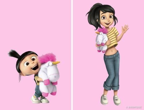 Keren! Inilah 12 Ilustrasi Karakter Kartun Jika Sudah Dewasa