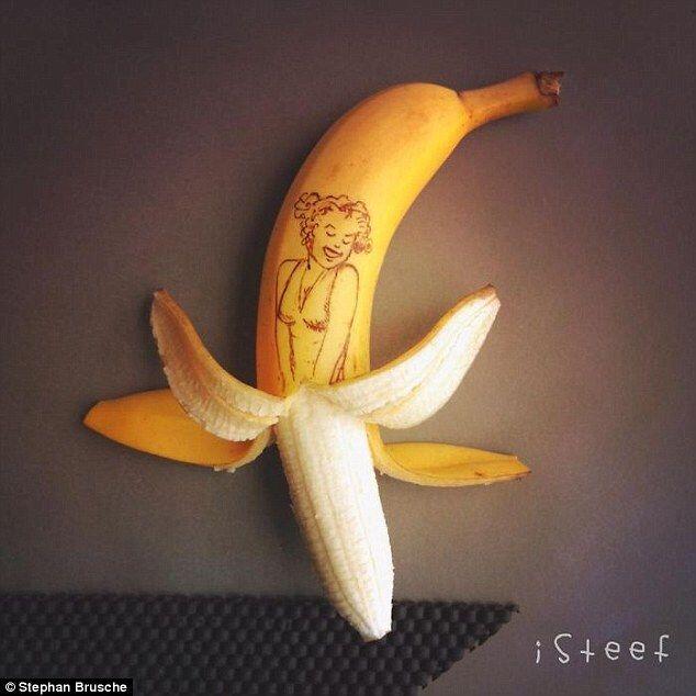 &#91;15 FOTO&#93; Karya Seni dari Buah Pisang Bikin Kamu Geleng-geleng!