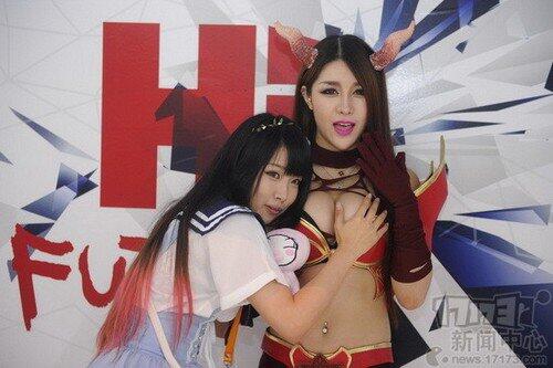 Kumpulan gambar DOTA 2 cosplay Terbaik !