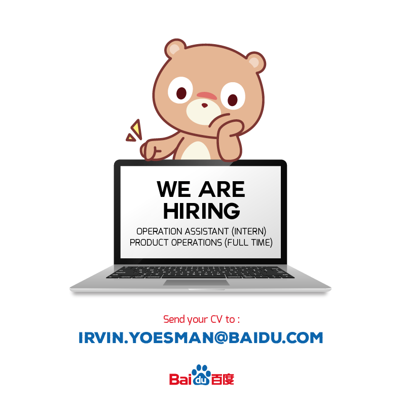 Lowongan Kerja Intern dan Full Time Di Baidu Indonesia