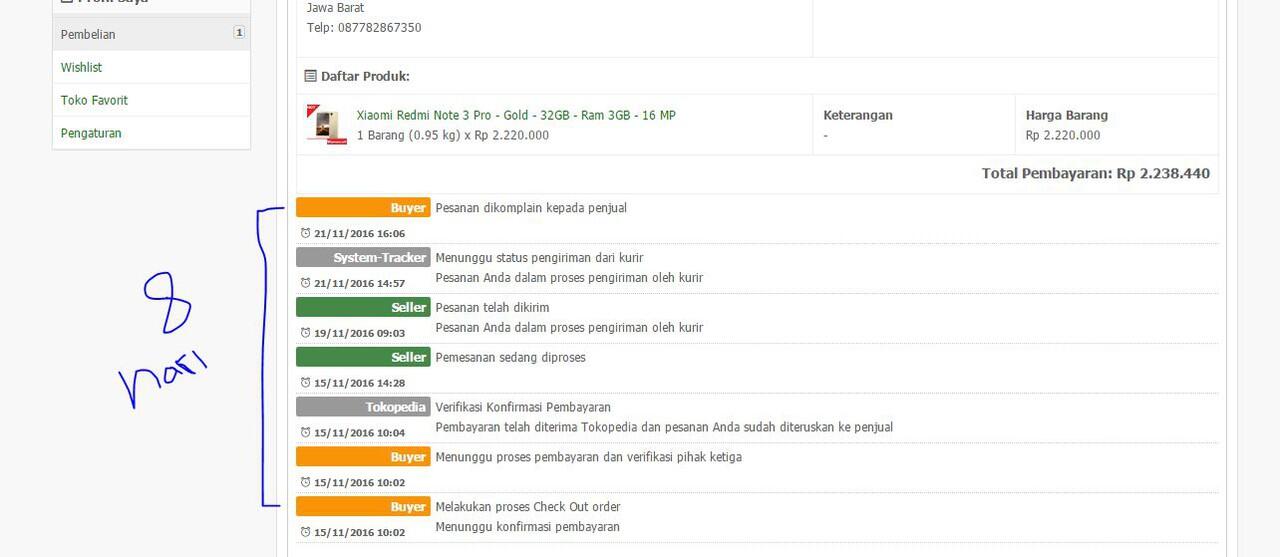 Hati2 terhadap toko Onlineshop &quot;WAWANCELL&quot; 