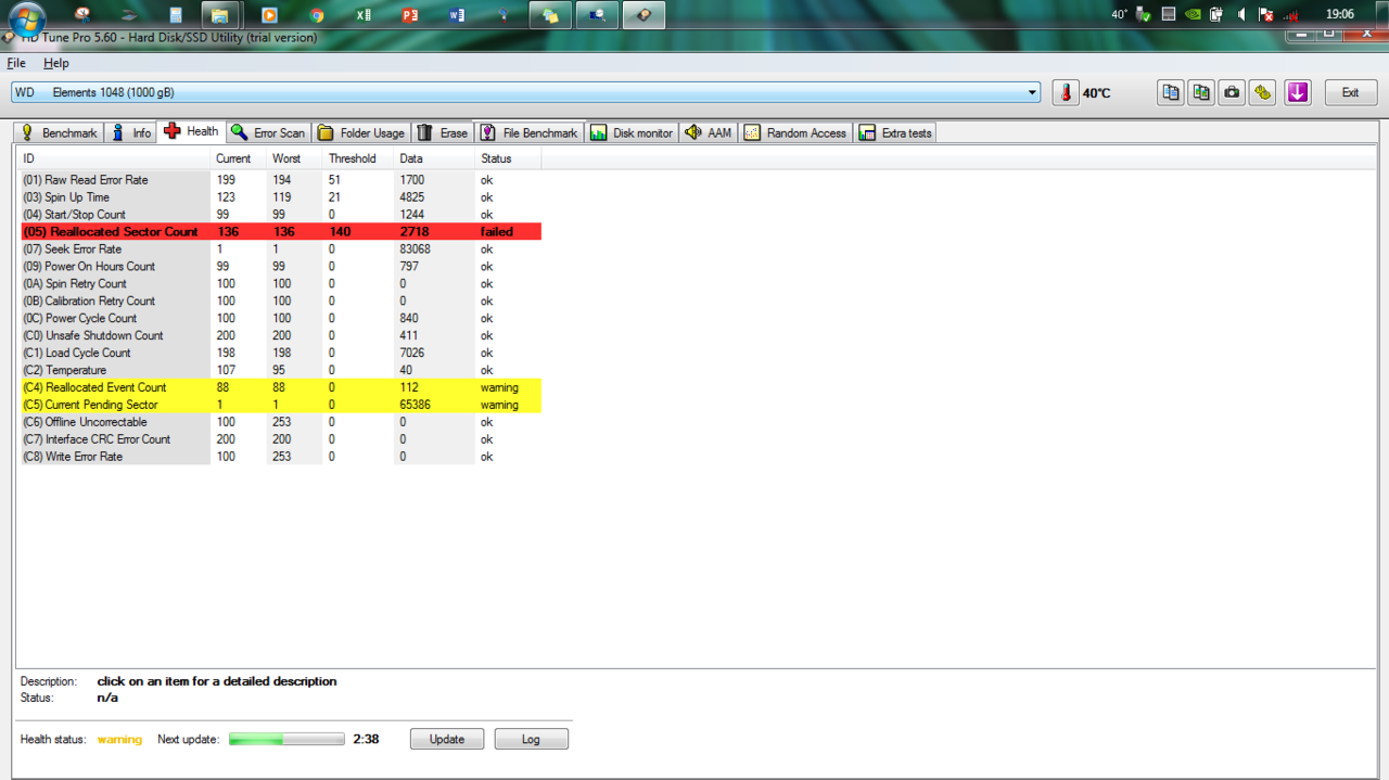 Hardisk Eksternal WD Elements Rusak