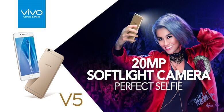 Selfie Lebih Sempurna Dengan Vivo V5 Yang Punya Kamera Depan 20MP