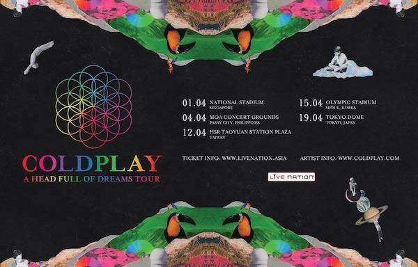 Ini Penampilan Konser Coldplay dari Masa ke Masa Gan