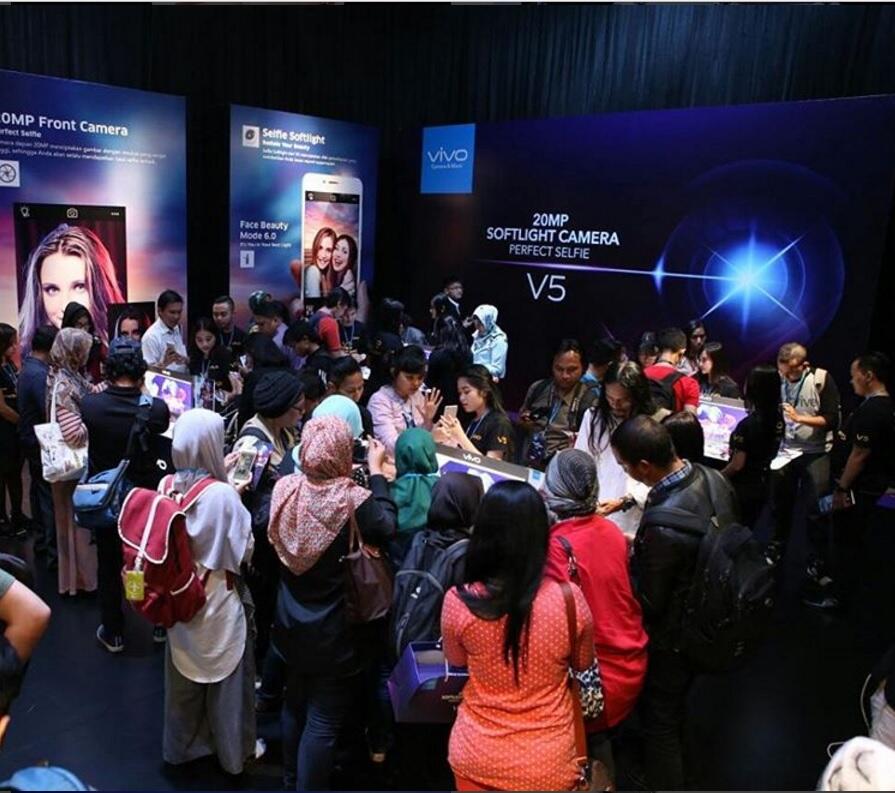 Begini Keseruan Launching Vivo V5 Gan