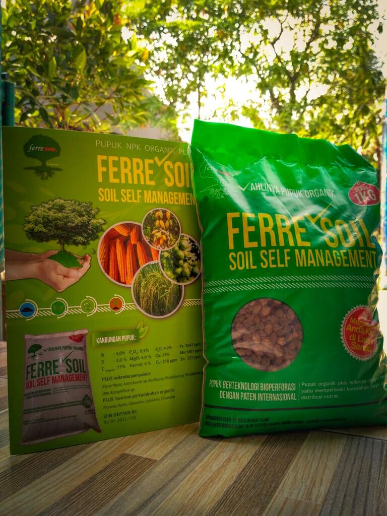  Pupuk Organik Plus Mikroba Ferre Soil KASKUS