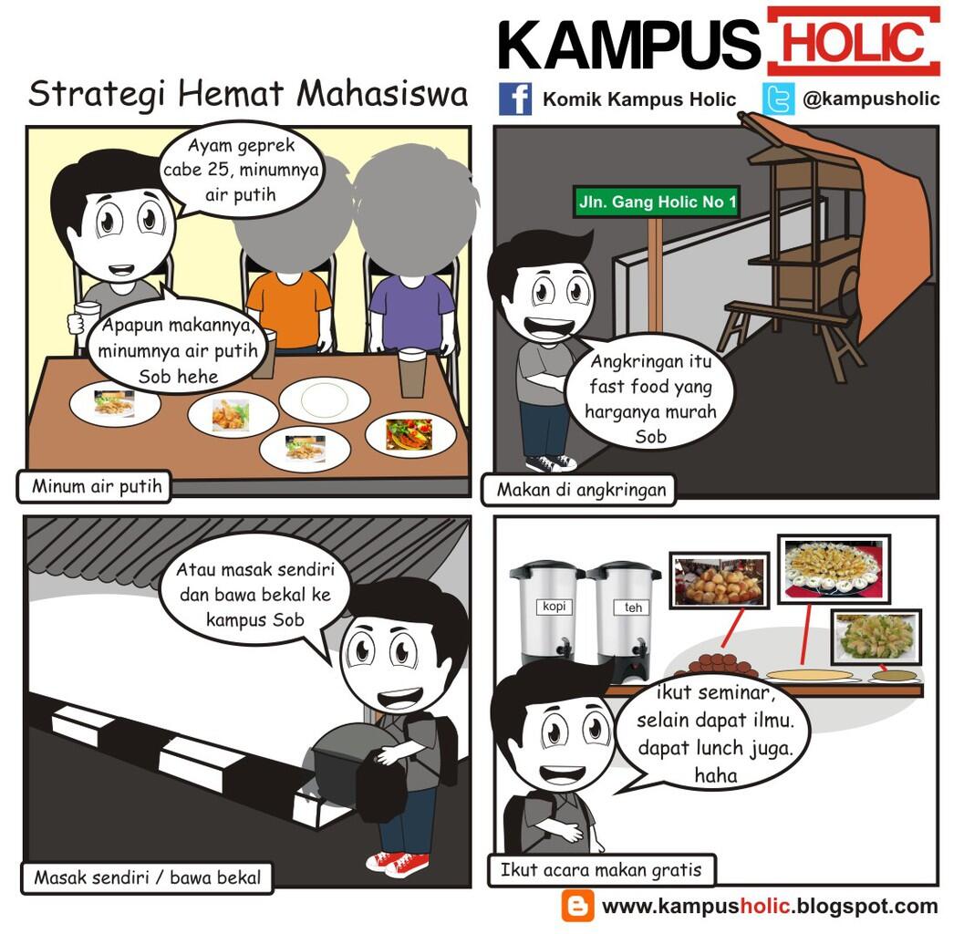 Komik Kehidupan Mahasiswa Anak Kos