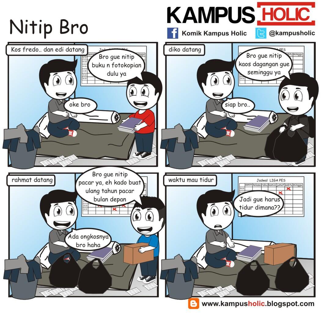 Komik Kehidupan Mahasiswa Anak Kos