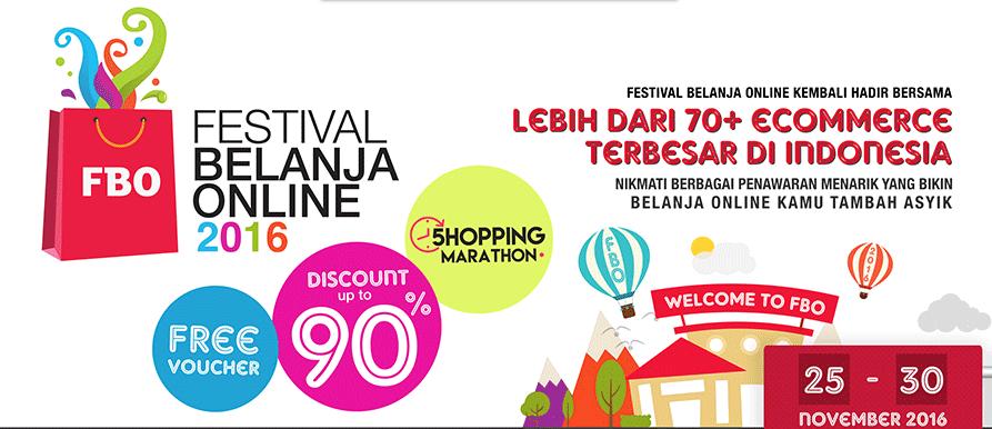 Festival Belanja Online 2016: Ini Baru Belanja Pake Happy!