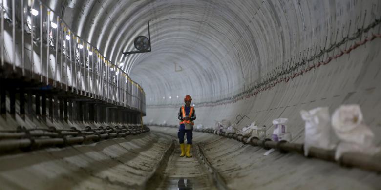 Setiap Minggu, Pekerjaan MRT Jakarta Menampakkan Kemajuan Signifikan