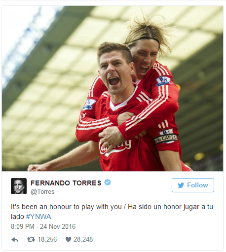 Steven Gerrard Resmi Pensiun, Banjir Pujian Dari Netizen