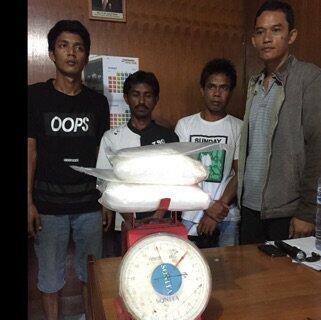 Penyelundupan 2kg sabu senilai 4 miliar