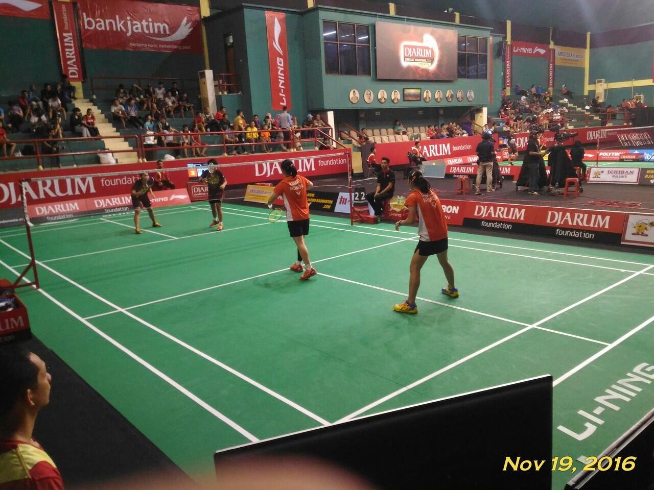 &#91;FIELD REPORT&#93; SEMARAK DAN MERIAHNYA NOBAR DJARUM BADMINTON SIRNAS 2016 SURABAYA