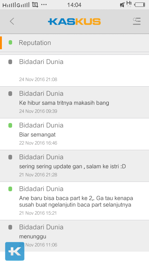 Bidadari Dunia &#91;TAMAT&#93;